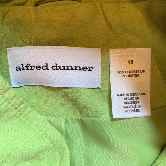 Alfred Dunner Suede-like Jacket 18 - Picture 4 of 4